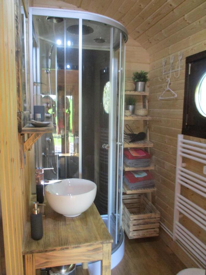 Roulotte Panoramique Du Moulin Bed & Breakfast Chatillon-sur-Marne Ngoại thất bức ảnh