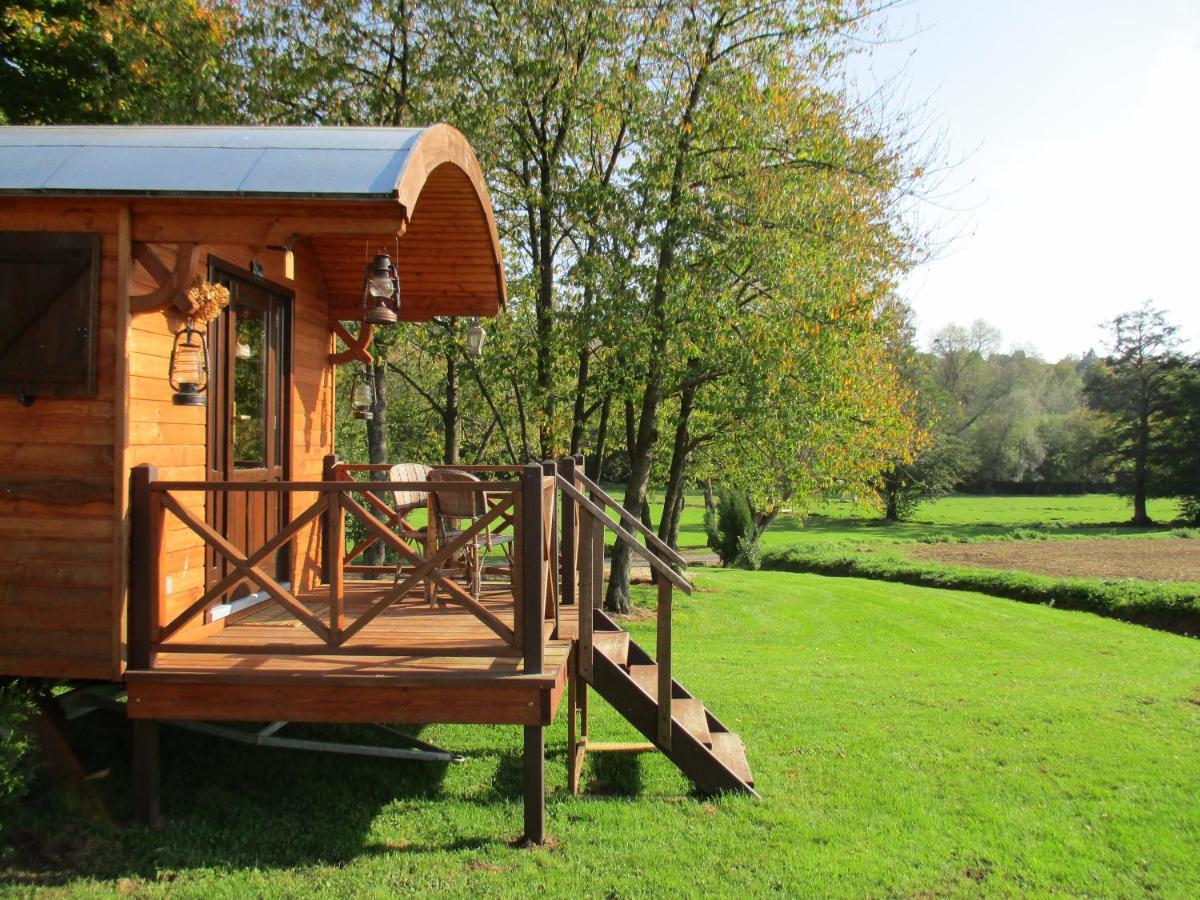 Roulotte Panoramique Du Moulin Bed & Breakfast Chatillon-sur-Marne Ngoại thất bức ảnh
